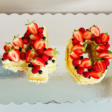 Number Celebration Cake